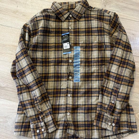 Eddie Bauer Bristol Flannel NWT Large - Picture 1 of 5